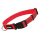 Mystique Gummiertes Halsband 50-60cm 25mm rot