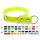 Mystique® Biothane Schlupfhalsband Halsung messing 25mm 55cm neon grün