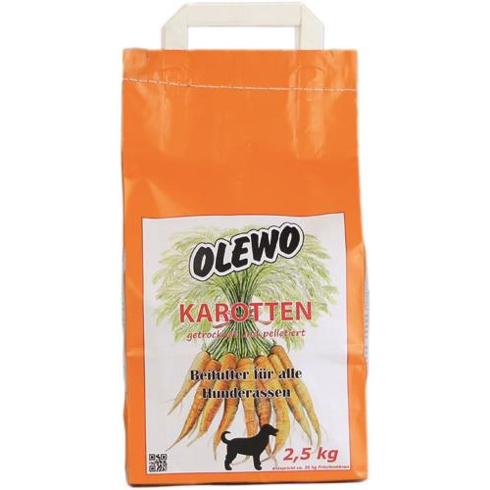 Olewo Karotten Pellets für Hunde 2,5kg, 15,00