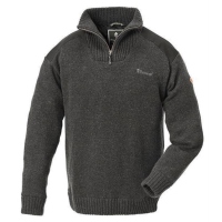 Pinewood 9648 Hurricane Strickpullover dunkelgrau melange (423) XL