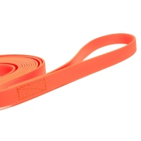 Mystique® Biothane Schleppleine 9mm vernäht mit HS Standard Karabiner beta neon orange 10m