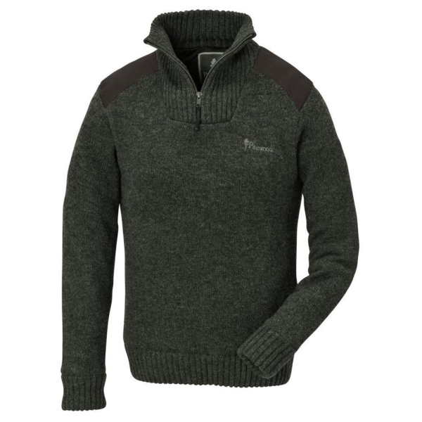 Pinewood 9349 Hurricane Damen Strickpullover dunkelgrün (142) XS