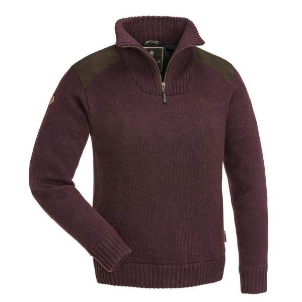 Pinewood 9349 Hurricane Damen Pullover Burgund(563) XXL