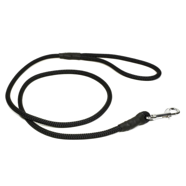 Mystique FT Leine mit Karabiner 8mm schwarz 150cm