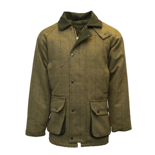 Tweed Jacke Derby Herren light sage XXL