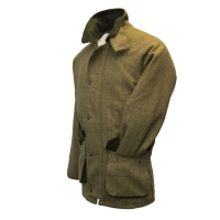 Tweed Jacke Derby Herren light sage XXL