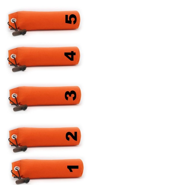 Mystique Dummy Set Ziffern 1-5 orange