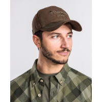 Pinewood 9294 2-Colors Cap Wildlederbraun/Moosgrün (240)