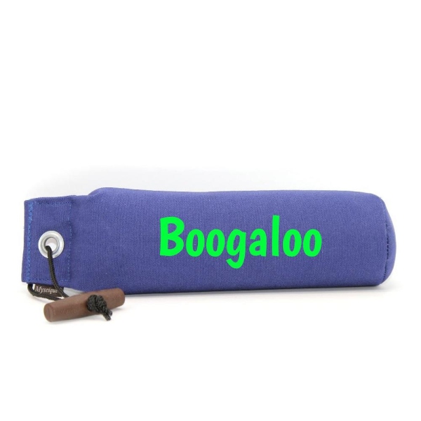 Mystique Dummy Einzel 250g Name blau Boogaloo neongrün