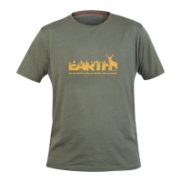 Hart Earth-TS T-Shirt Herren olive L