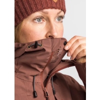 Pinewood 3213 Abisko/Telluz Damenjacke Maron Rose (597) XL