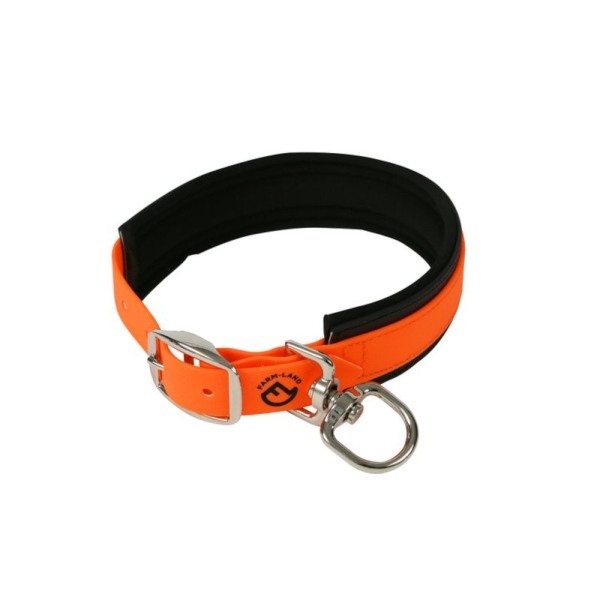 Farm-Land Hunde Schweißhalsung Signalorange XL 48-60cm