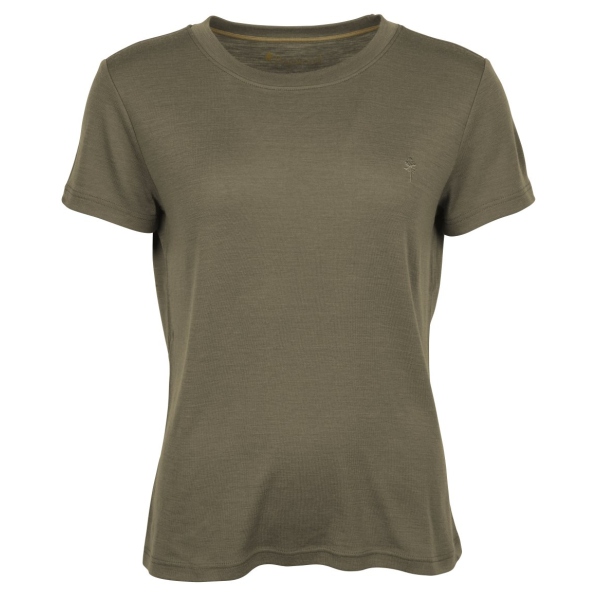 Pinewood 3345 Travel Merino Damen T-Shirt Grün (100) M