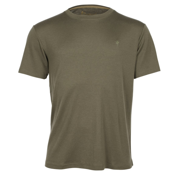 Pinewood 5345 Travel Merino T-Shirt Grün (100) S