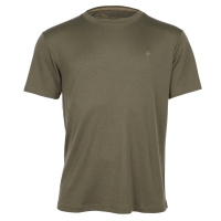 Pinewood 5345 Travel Merino T-Shirt Grün (100) S