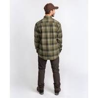 Pinewood 9525 Lumbo Hemd Olive / Wildlederbraun (189) XL