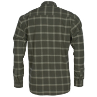 Pinewood 5009 Värnamo Flannel Hemd Dunkelgrün / Grün (124) XL