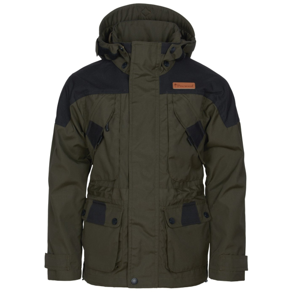 Pinewood 6390 Lappland Extreme 2.0 Kids Jacke Moosgrün/ Schwarz (153)