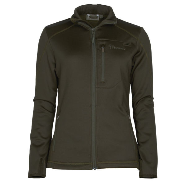 Pinewood 3775 Furudal/ Frazer Active Power Fleece Damen Jacke D. Moosgrün (733) XS