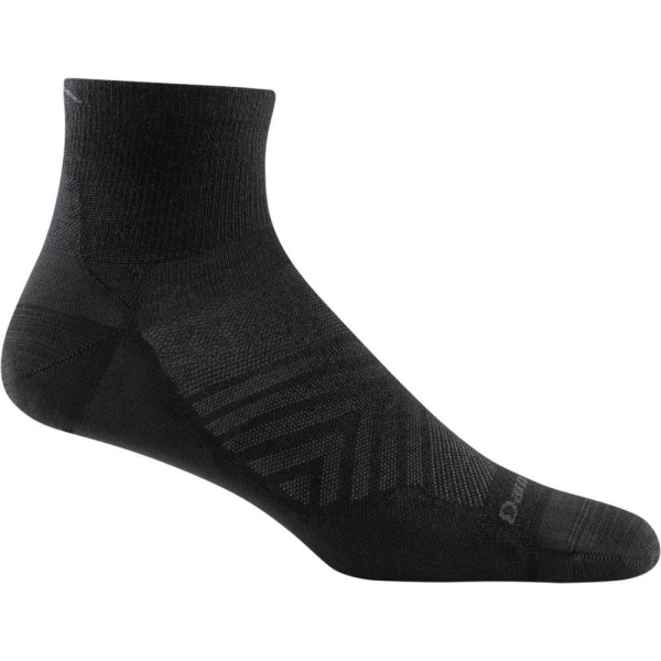 Darn Tough Run Quarter 1/4 Ultra Lightweight Socken schwarz M (41-42/43)