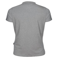 Pinewood 3321 Finnveden Trail Damen T-Shirt L.Grey Melange (454) M