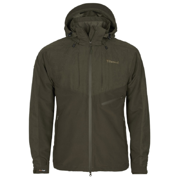 Pinewood 5984 Furudal Caribou Hunt Extreme Jacke Suede Brown/D.Olive (244) L