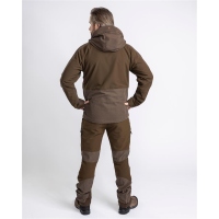 Pinewood 5984 Furudal Caribou Hunt Extreme Jacke Suede Brown/D.Olive (244) L