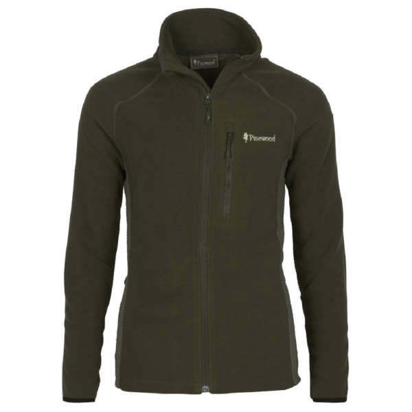 Pinewood 3248 Air Vent Fleece Jacke Damen D.Mossgreen (733)