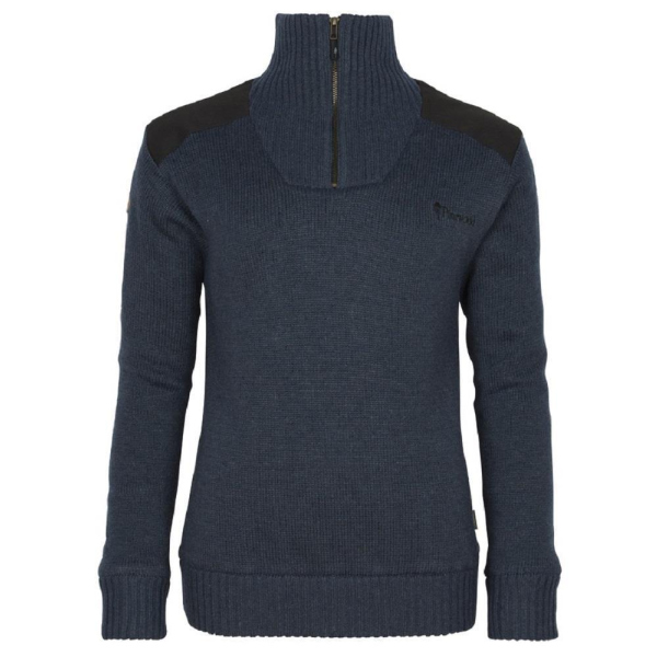 Pinewood 9349 Hurricane Damen Pullover D.Navy Melange (378) XS