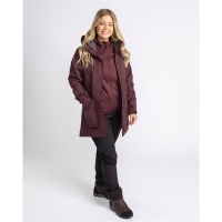 Pinewood 3181 Wilda Damen Parka Earth Plum (815) M