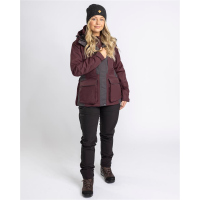 Pinewood 3183 Dog Sports 2.0 Damen Jacke Earth Plum/D.Anthracite (817) S