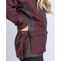 Pinewood 3183 Dog Sports 2.0 Damen Jacke Earth Plum/D.Anthracite (817) S