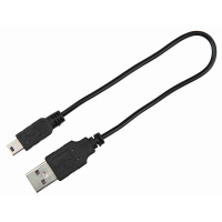 Trixie Flash Leuchtring USB XS-XL schwarz/rot