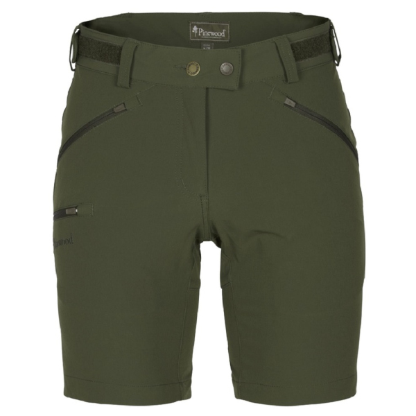 Pinewood 3111 Abisko Light Stretch Damen Shorts Mossgreen (135) 40