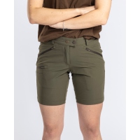 Pinewood 3111 Abisko Light Stretch Damen Shorts Mossgreen (135) 40