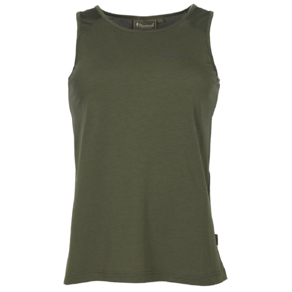 Pinewood 3348 Finnveden Air Vent Function Damen Tanktop Mossgreen (135) S