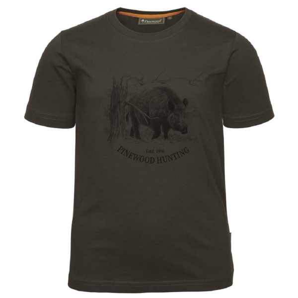 Pinewood 6451 Wildschwein T-Shirt Kids Suede Brown (241) 176