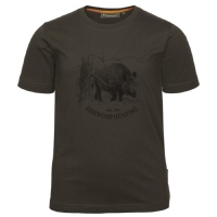 Pinewood 6451 Wildschwein T-Shirt Kids Suede Brown (241) 176