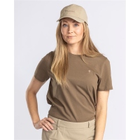 Pinewood 3447 3-Pack Damen T-Shirt Green/H.Brown/Khaki (720) XS