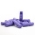 MewogS Plastic toggle Wurfgriff Dummy mit Beschriftung purple 15