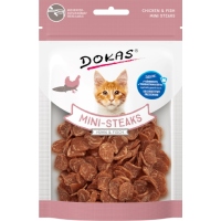 DOKAS - Mini-Steaks Huhn & Fisch 1er Pack (1 x 25g)