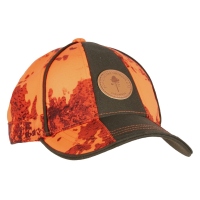 Pinewood 1160 Furudal Waterproof Hunters Cap Strata Blaze/Mossgreen (990)