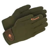 Pinewood 1176 Hunters Liner Stretch Handschuhe Mossgreen/D.Brown (184)