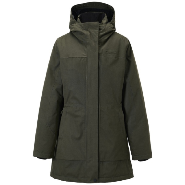 Pinewood 3249 Padded Winter Damen Parka D.Green (103)