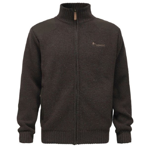 Pinewood 5479 Hurricane Pullover D.Brown Melange (235)