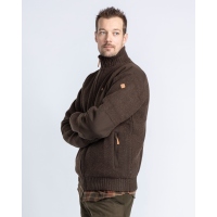 Pinewood 5479 Hurricane Pullover D.Brown Melange (235)