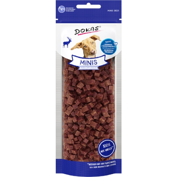 DOKAS - Minis Hirschfleisch 1er Pack (1 x 60g)