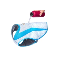 Ruffwear Swamp Cooler Weste Biolumin Blue