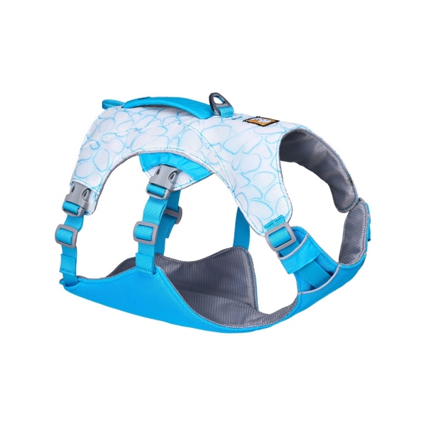 Ruffwear Swamp Cooler Geschirr Biolumin Blue